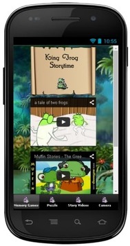 King Frog Memory Game for Kids截图