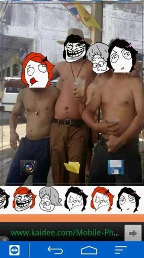 Rage Face Comics Photo Editor截图4