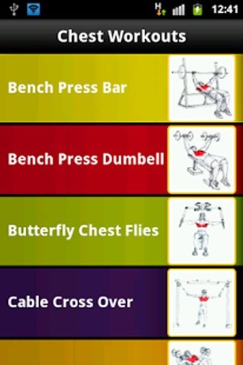 Chest Workouts for Men截图1