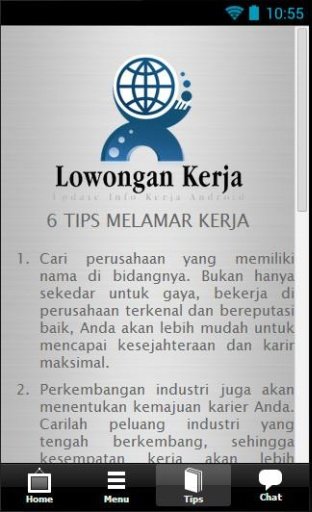 Update Lowongan Kerja dan CPNS截图3