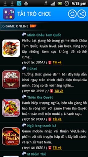 Tải tr&ograve; chơi, Tai tro choi截图2