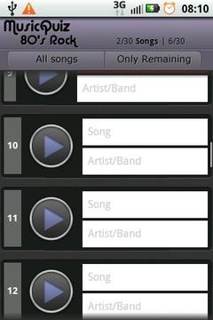 MusicQuiz: 80's Rock截图