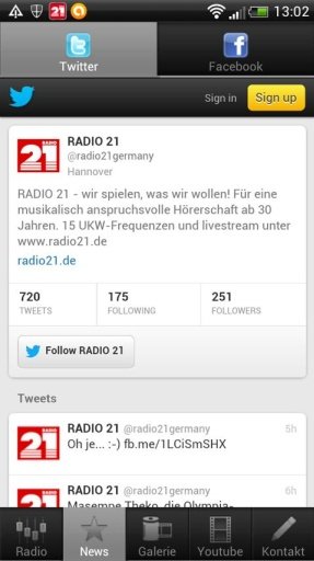 RADIO 21截图4