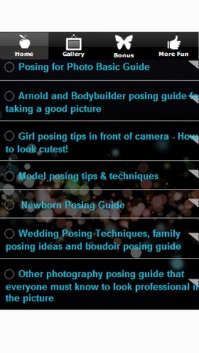 Photography Posing Guide &amp;Tips截图1