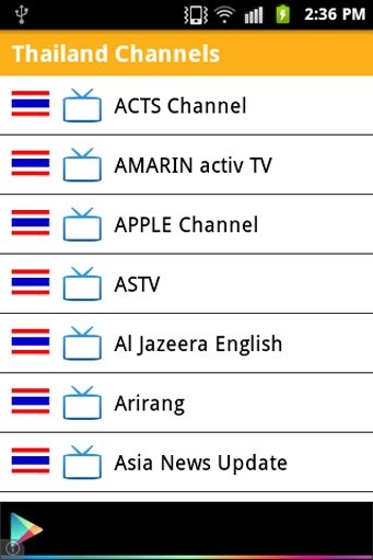 Thailand Tv Channels截图11