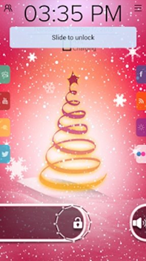 Merry Christmas Theme Locker截图3