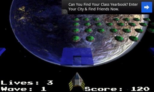 Space Invaders 3D截图3