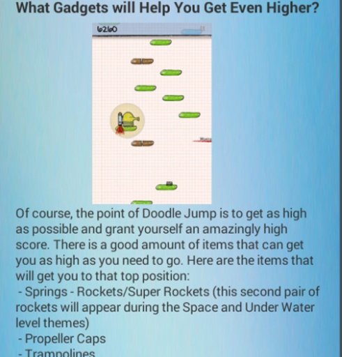 Doodle Jump Tips n Tricks截图2