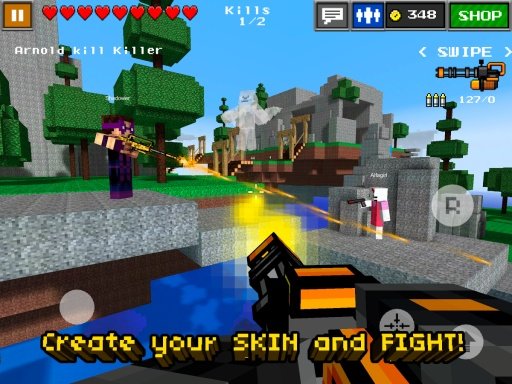 Pixel Gun 3D (Minecraft style)截图5