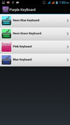 Purple KeyBoard截图2