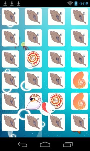 Conch Shell memory game 4 Kids截图5