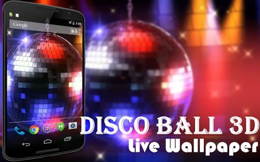 Disco Ball 3D Live Wallpaper截图1