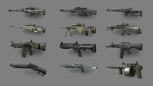 Modern Warfare : MW3 Guns 2013截图6