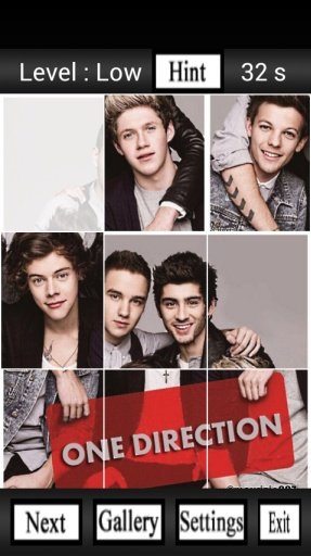 One Direction Puzzle截图5