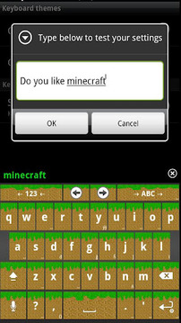 Miner Keyboard Skin截图