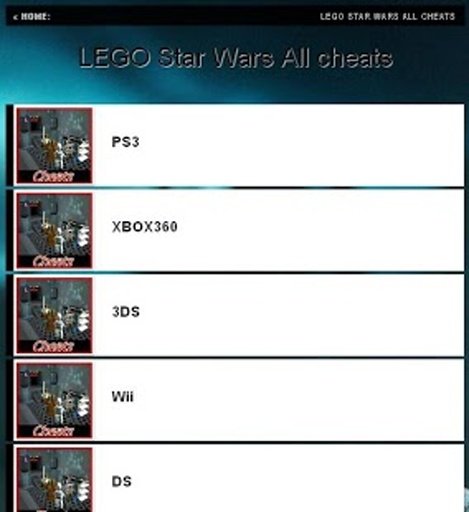 LEGO Star Wars: All cheats截图7