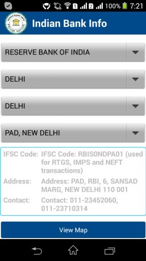 Indian Bank Info截图3