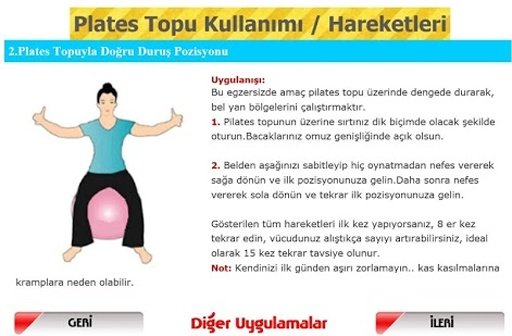 Pilates Hareketleri截图2