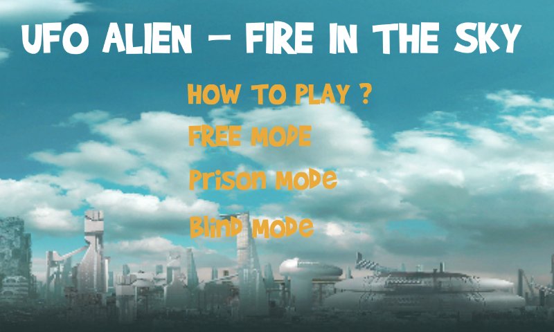 UFO ALIEN - FIRE IN THE SKY截图1