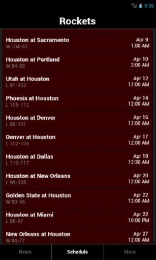 Houston Rockets by 24-7 Sports截图1