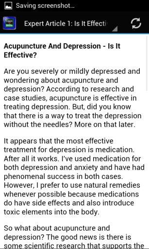 Acupuncture For Depression截图5