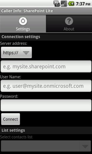 Caller Info: SharePoint Lite截图1