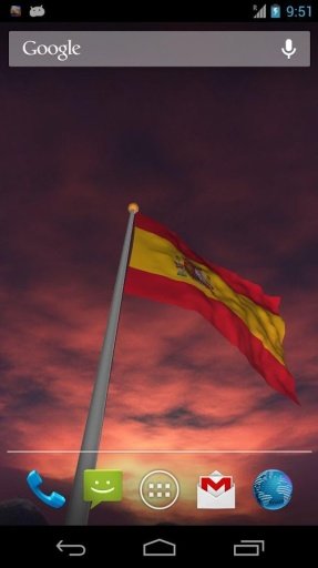 Real Spain Flag Free截图4