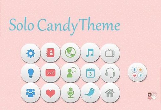 Solo Sweet Candy Theme截图5