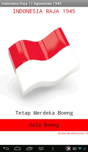 Indonesia Raya (raja) ANTHEM截图2