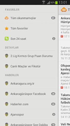 MKE Ankarag&uuml;c&uuml;spor Haberleri截图2