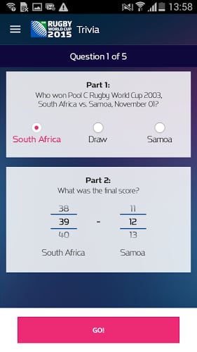 Official Rugby World Cup 2015截图1