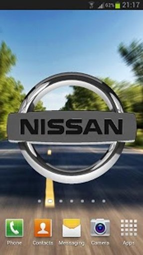 3D NISSAN Logo Live Wallpaper截图1