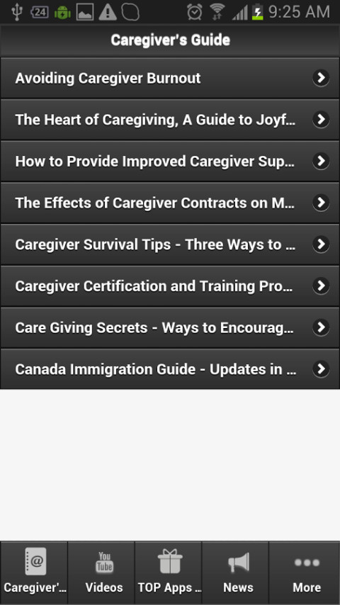 Caregiver Guide截图5