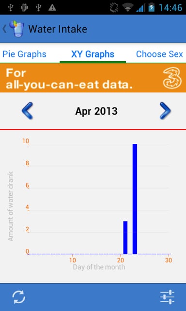 取水跟踪 Water Intake Tracker Free截图1