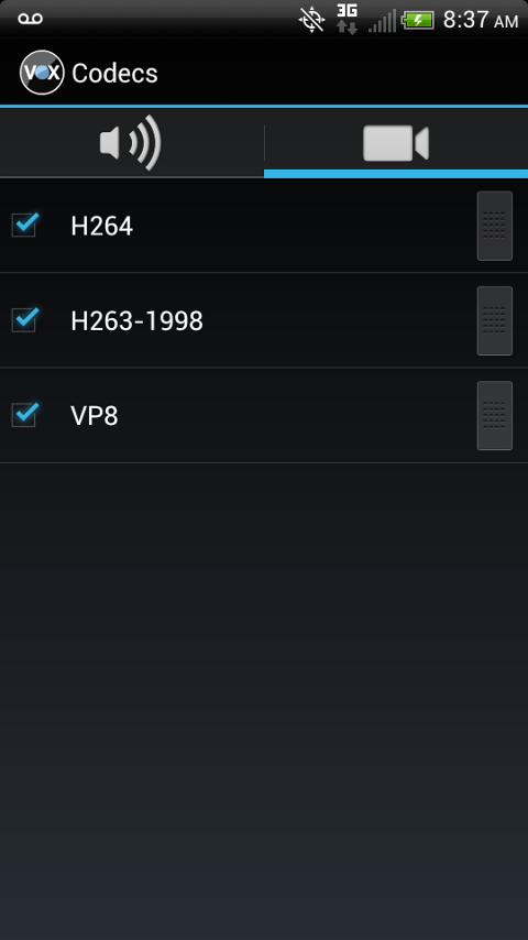 VoX Mobile Video Plug-in截图2