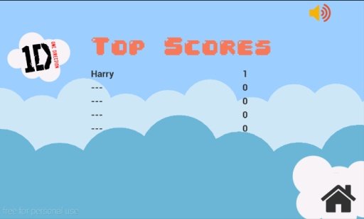 1D Harry Styles Flappy Plane截图5