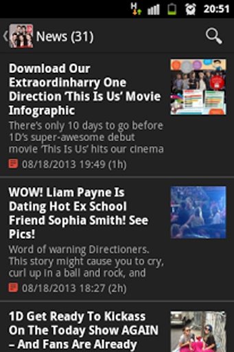 One Direction News &amp; Videos截图8