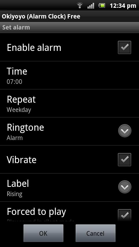 Okiyoyo (Alarm Clock) Free截图4