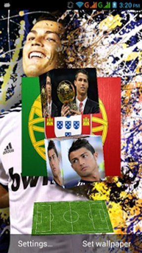 Cristiano Ronaldo Live Wallpaper截图6