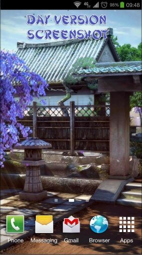 Real Zen Garden 3D: Night LWP截图3