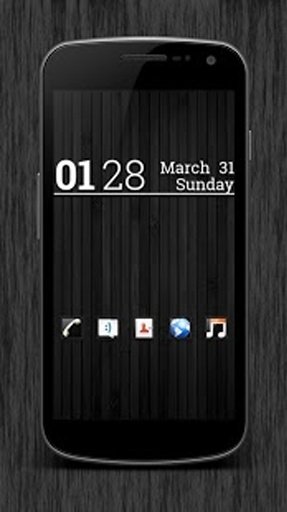 Minimal Wood Frames Black截图2