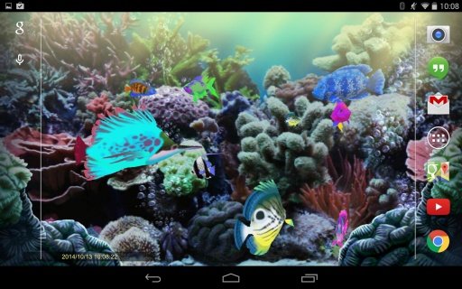 Exotic Aquarium 3D Live Wallpaper截图1
