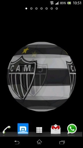 Ball 3D Atletico Mineiro LWP截图5