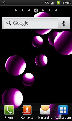 NEON BALL 3D Live Wallpaper截图6