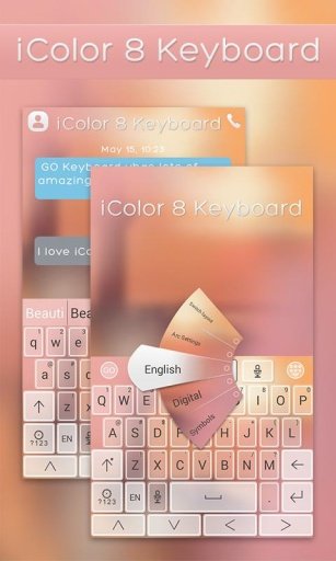 iColor Emoji GO Keyboard Theme截图5