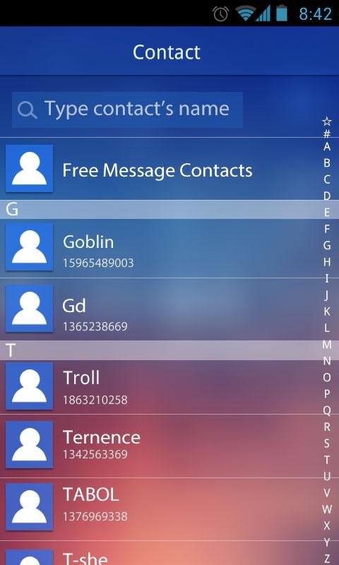 GO SMS Pro Fresh Theme EX截图7