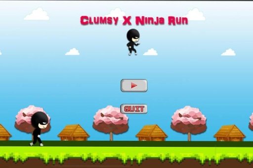 Clumsy X Ninja Run截图1