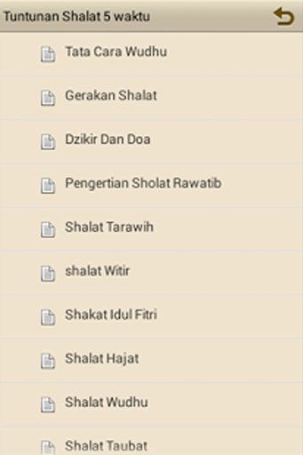 Tuntunan Shalat 5 Waktu截图3