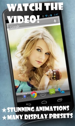 Taylor Swift live wallpaper截图2