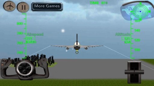 3D Army Plane Flight截图4